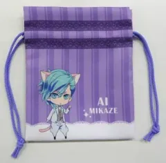 【中古】バッグ(キャラクター) 美風藍 きんちゃく 「うたの☆プリンスさまっ♪マジLOVE2000% in ナムコ・ナンジャタウン」 わなげ屋台”キャッチ ザ ミュージック” ランクS賞