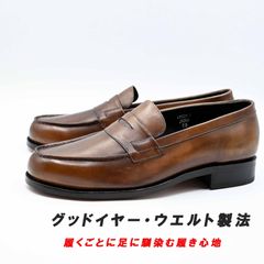 新品！ローファー 革底 BR スリッポン グッドイヤー製法