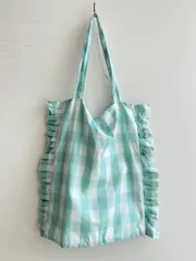 ROBE et PEAU ローブデポー　gauze♯ トートバッグ　今期　新品 ROBE de PEAU｜ローブデポー】「wind in her hair」トートバッグ