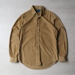ヴィンテージ ポロ Ralph Lauren(ラルフローレン) 茶色 コーデュロイ シャツ