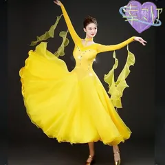 L〜LLサイズ　ドレス　社交ダンス　美品です〜 Garuda SHOP レディース社交ダンスドレス モダン競技ドレス