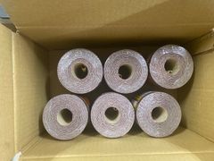 藤原産業　布やすり『木工用』#60 荒目　6個セット