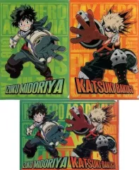 【中古】クリアファイル 緑谷出久＆爆豪勝己 A4クリアファイル3枚セット TaS 5周年記念イラスト 「僕のヒーローアカデミア」 TOHO animation STORE 5周年記念出張所 in 渋谷マルイグッズ