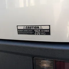【コーションステッカー】BENOVA　3Dメタル最大積載量プレート（100kg・200kg・250kg・350kg・400kg・450kg・500kg・600kg・750kg・1000kg・エブリイ・ジムニー・ハイエース・英語・車検対応・かっこいい）ベノヴァのサムネイル