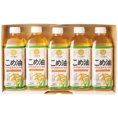 TSUNO こめ油 米油 ギフト 500g 5本入 国産