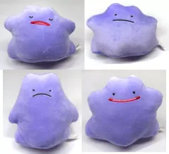 【中古】ぬいぐるみ 全4種セット いろんなおかおぬいぐるみ～メタモン～ 「ポケットモンスター」