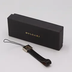 箱付 ブルガリ レザー ブラック/シルバーカラー キーリング/キーホルダー ファッション・ブランド小物 2000000 NSK KTS