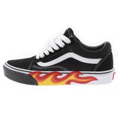 ヴァンズ オールド スクール フレイム ブラック US10 28cm 新品未使用 Amazon | VANS バンズ FLAME WALL フレイムウォール OLD SKOOL
