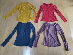 ヨガウェア 長袖 4 蜂 andar(アンダール) MULAWEAR(ミュラウェア) ( 2 サイズ