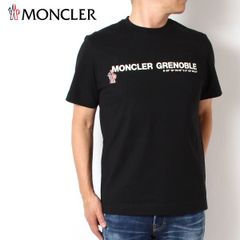 25SSモデル モンクレール MONCLER GRENOBLE グルノーブル コーディネート+オンドリ Tシャツ【ブラック】 8C00001 89AW1 999/【2025SS】m-tops