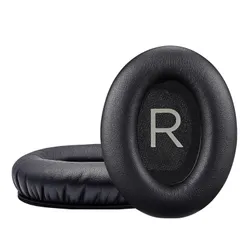 Bose QC45 イヤーパッド交換用 ボーズ ヘッドホン イヤークッション ヘッドホンカバー BOSE Headphones Replacement Ear Pads Cushion Bose QuietComfort 45 headphones - ブラッ