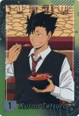 【中古】キャラカード 黒尾鉄朗 オリジナルカード 第1弾 「ハイキュー!!×すき家」 対象メニュー注文特典