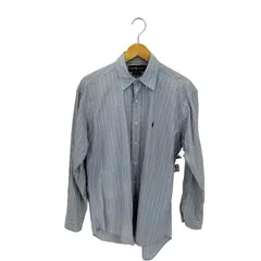 ラルフローレン RALPH LAUREN BLAKE ストライプ ボタンダウン長袖シャツ メンズ import：S 
