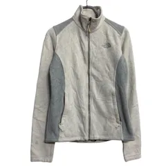 The north face フリースジャケット ザノースフェイス レディース XS ホワイト アウトドア キャンプ 古着卸 アメリカ仕入 a612-8423