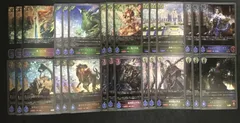 シャドウバースエボルヴ　熾天使の剣/プライマルギガント/追い風の妖精/優雅なもてなし/マシンブックソーサラー/岩石のアンキロサウルス/猛火のティラノサウルス/機械鋸の死運び/機械鞭の僧侶/メタリックファーザー/各3枚セット