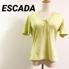 ほぼ美品 ESCADA 総柄 ノースリーブ シャツ ブラウス M - メルカリ