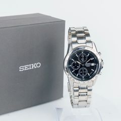 (美品　箱付き）　セイコー SEIKO メンズ クォーツ クロノグラフ 7T92-0DW0 腕時計 バッテリー駆動 #1745