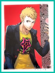 P5 ペルソナ5 セガ ラッキーくじ Light『ペルソナ５』クリアファイル コレクション【 坂本 竜司 (学生 ver.)  】１枚  新品未使用 ★サイズA4対応(約220mm×310mm)