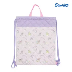 ナップサック キルティング サンリオ 体操着入れ 女の子 子供 林間学校 着替え バッグ 巾着 キャラクターバッグ 日本製  qsc21950