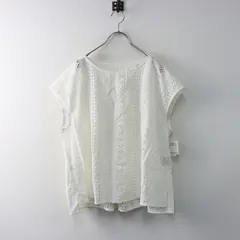 ツハルバイサマンサモスモス TSUHARU by Samansa Mos2 SM2 オーバーレースブラウス F/オフホワイト トップス【2400014374919】