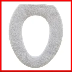 【送料無料 】グレー_便座カバー(O型) オカ(OKA) 乾度良好Dナチュレ 便座カバー グレー O型専用 (抗菌 防臭 クリーンフレッシュ)