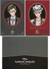 【中古】キャラカード トレイ・クローバー ブロマイドセット(2枚セット封筒入り) 「一番くじ ディズニー ツイステッドワンダーランド 第二弾」 J賞