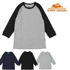 クリフメイヤー Tシャツ 7分袖 メンズ KRIFF MAYER ヘビーリップル 7分袖 Tシャツ MENS 2237850のサムネイル