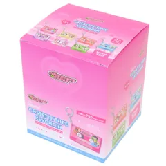 パワーパフガールズ キーリング シークレットカセットテープ風キーホルダー 全8種 8個入セット ティーズファクトリー コレクション雑貨 まとめ買い キャラクター グッズ 