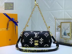 LOUIS VUITTON ルイヴィトン ショルダーバッグ モノグラムアンプラント フェイボリット NM ブラック/ベージュ M45859 レディース モノグラ