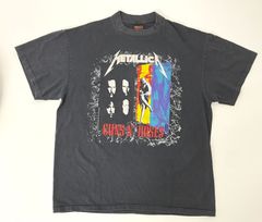 半袖Tシャツ 黒　METALLICA × Guns N' Roses　※Used