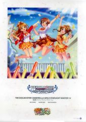 [중고] 포스터 (애니메이션) B4 클리어 포스터 아이돌 마스터 신데렐라 걸즈 [CD THE IDOLM @ STER CINDERELLA GIRLS STARLIGHT MASTER 14 열정 팬 팬 파레] 애니메이트 구입 특전