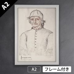 火野正平さん追悼鉛筆デッサン額装、榎本デッサン堂製作。 火野正平さん追悼鉛筆デッサン額装、榎本デッサン堂製作。 - メルカリ