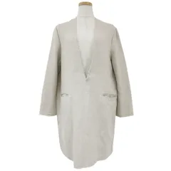 Plage プラージュ チュニック トップス ベージュ サイズ:36(S) 長袖 Vネック カットオフ レーヨン ウール ナイロン コットン 綿 日本製 ブランド 【レディース】のサムネイル