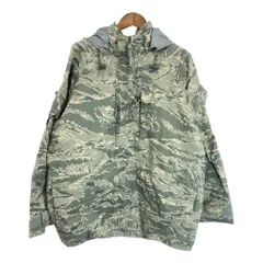 00年代 米軍実物 U.S.AIRFORCE APECS GORETEXパーカージャケット ミリタリー ABUカモ (メンズ X-LARGE LONG) 中古 古着 S4660
