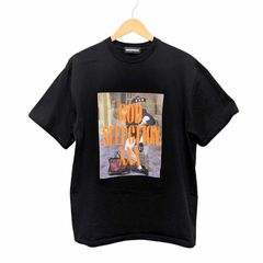 GOD SELECTION XXX GS 243 ORANGE LOGO T ゴッドセレクション Tシャツ ブラック サイズ XL