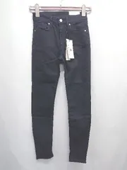 ◇ Θ ◎ ●未使用● AZUL BY MOUSSY ストレッチ デニム スキニー パンツ サイズ22 ネイビー系 レディース E  【1506250013290】