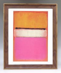 新品☆額付アートポスター☆マーク・ロスコ☆Mark Rothko☆156