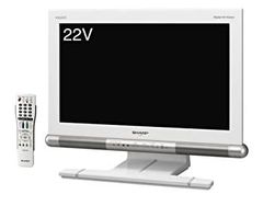 【中古-非常に良い】 シャープ 22V型 液晶 テレビ AQUOS LC-22P1-W フルハイビジョン 2007年モデル