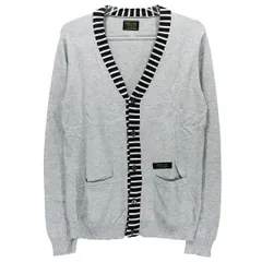 NEIGHBORHOOD 13SS PLAIN/C-CARDIGAN.LS 131MANH-KNM03 ネイバーフッド プレーン コットン カーディガン トップス グレー ニット セーター サイズSのサムネイル