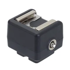【数量限定】カメラのホットシュー→シンクロ接点(PCタイプ)のみ E-6783 ホットシューアダプター エツミ