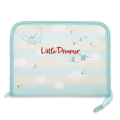 【ダンボ DFJM2604K】 母子手帳ケース ジャバラ ファスナー ディズニー キャラクター 母子手帳入れ M Sサイズ b6 a6 お薬手帳 通帳ケース カバー おしゃれ かわいい マルチケース 2人分 ミッキー ミニー ダンボ