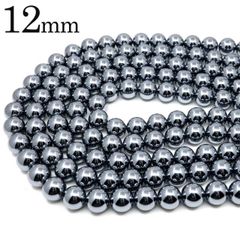 テラヘルツ鉱石 ビーズ パーツ ラウンド 12mm 一連 約40cm 美容 健康 テラヘルツ Terahertz テラヘルツ波 パワーストーン 天然石 送料無料 クリスマス 贈り物 ギフト プレゼント