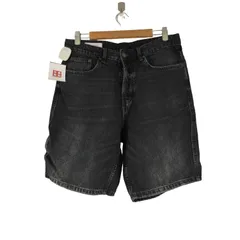ザラ ZARA ブラックデニムショーツ メンズ FR：40-44 