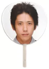 【中古】うちわ(男性) 二宮和也(嵐) ジャンボうちわ 「arashi marks ARASHI AROUND ASIA 2008 in SHANGHAI」 上海公演限定