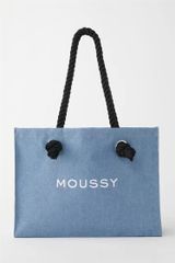 在庫処分！！！MOUSSYマウジー トートバック レディース デニムキャンバスショルダーバッグ 斜めがけa4 帆布 軽量 通勤 通学 大容量