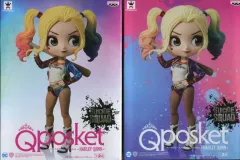 【中古】フィギュア 全2種セット 「スーサイド・スクワッド」 Q posket -HARLEY QUINN-
