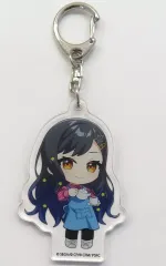 【中古】キーホルダー 朝比奈まふゆ 「劇場版プロジェクトセカイ 壊れたセカイと歌えないミク×TOWER RECORDS CAFE ミニキャラアクリルキーホルダー 25時、ナイトコードで。/バーチャル・シンガー」