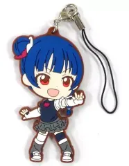 【中古】ストラップ(キャラクター) 津島善子 練習着ver. ラバーストラップ きゅんキャラいらすとれーしょんず 「一番くじ ラブライブ!サンシャイン!!-6th-」 O賞