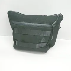 ◇ Θ adidas アディダス カジュアル ショルダーバッグ ブラック系 メンズレディース E  【1505290000895】