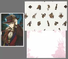 [중고] 종이 제품 (캐릭터) 백 브로마이드 레터 세트 [이치 반 쿠지 아이돌리쉬 세븐 Wonderland in the dark] N상